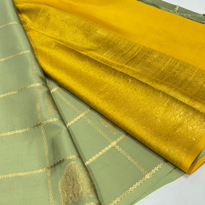 Pure Mysore Crepe Silk Saree