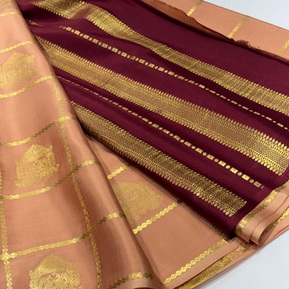 Pure Mysore Crepe Silk Saree