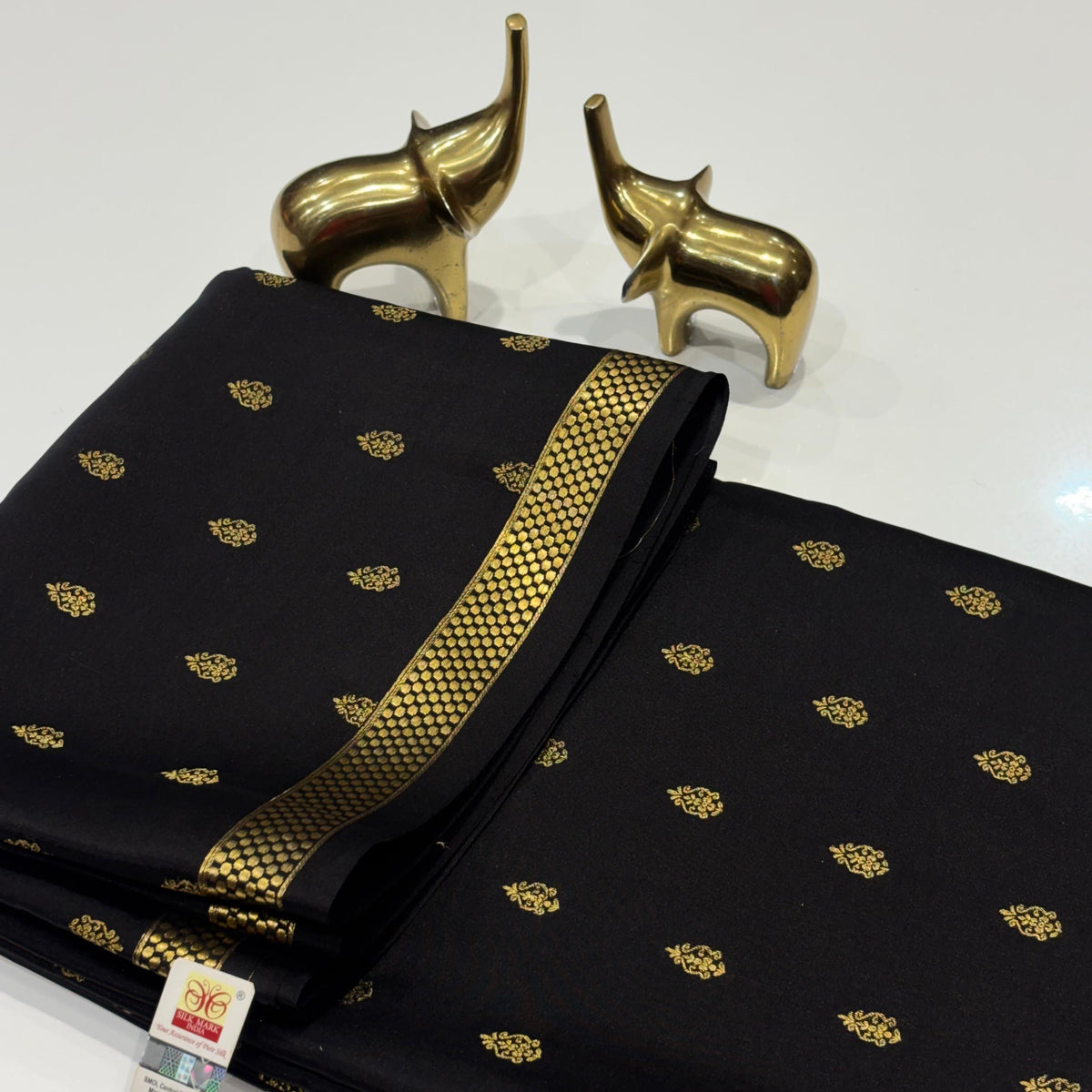 Pure Mysore Crepe Silk Saree