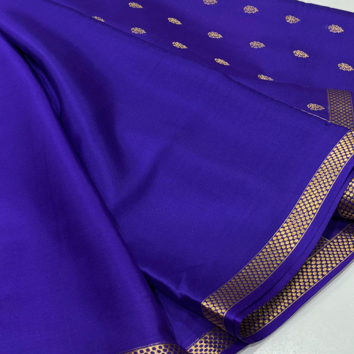 Pure Mysore Crepe Silk Saree
