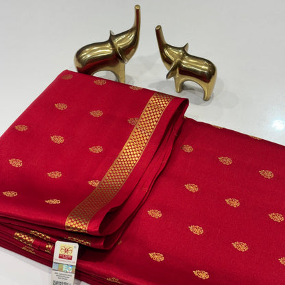 Pure Mysore Crepe Silk Saree