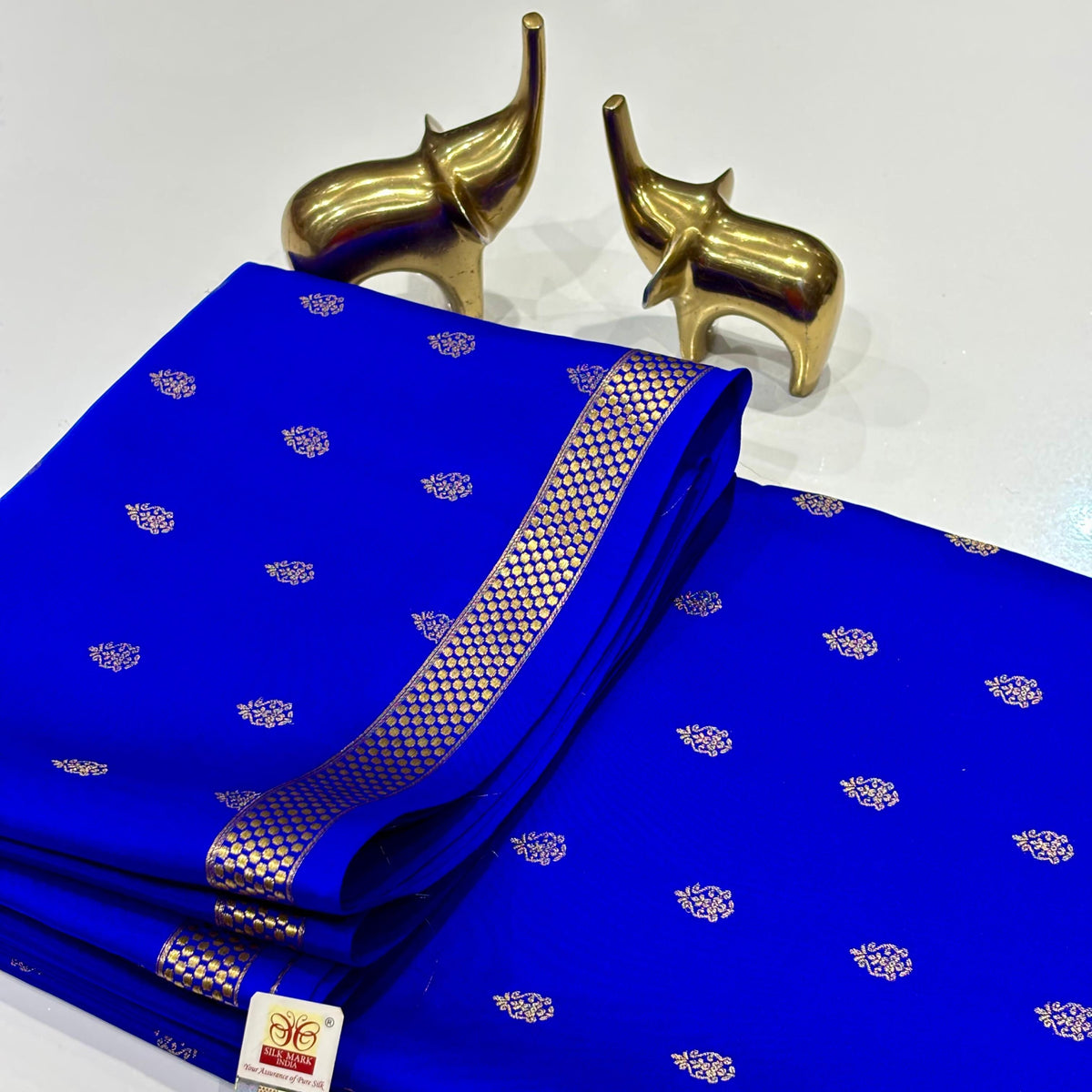 Pure Mysore Crepe Silk Saree