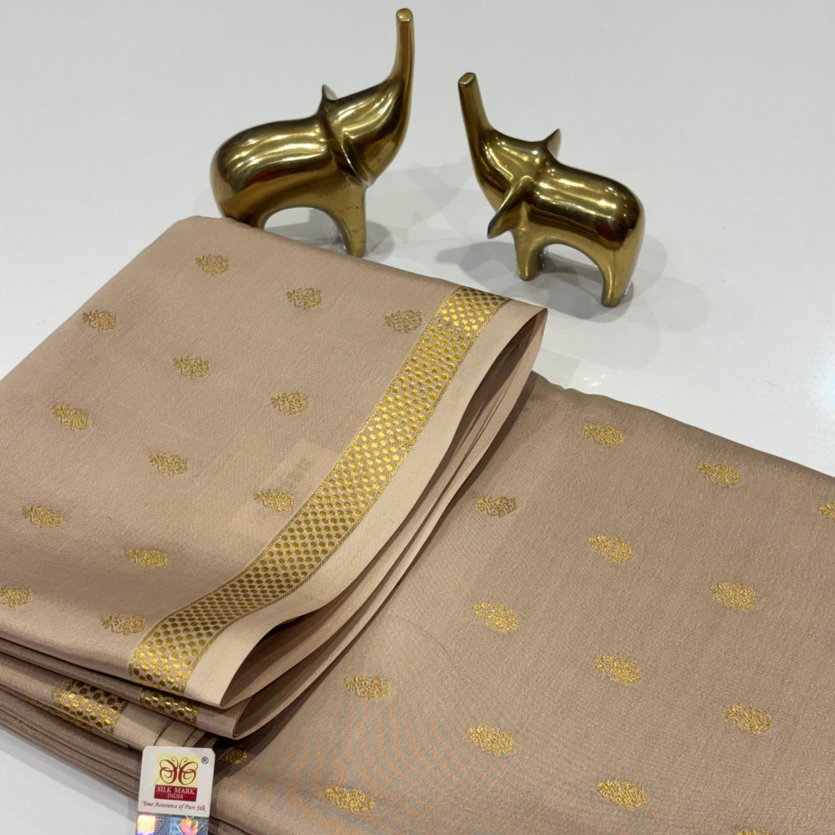 Pure Mysore Crepe Silk Saree