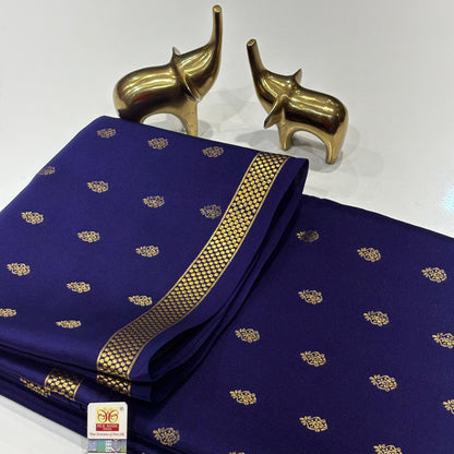 Pure Mysore Crepe Silk Saree