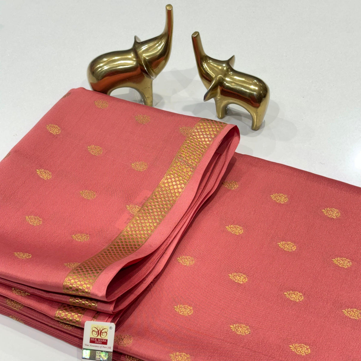 Pure Mysore Crepe Silk Saree
