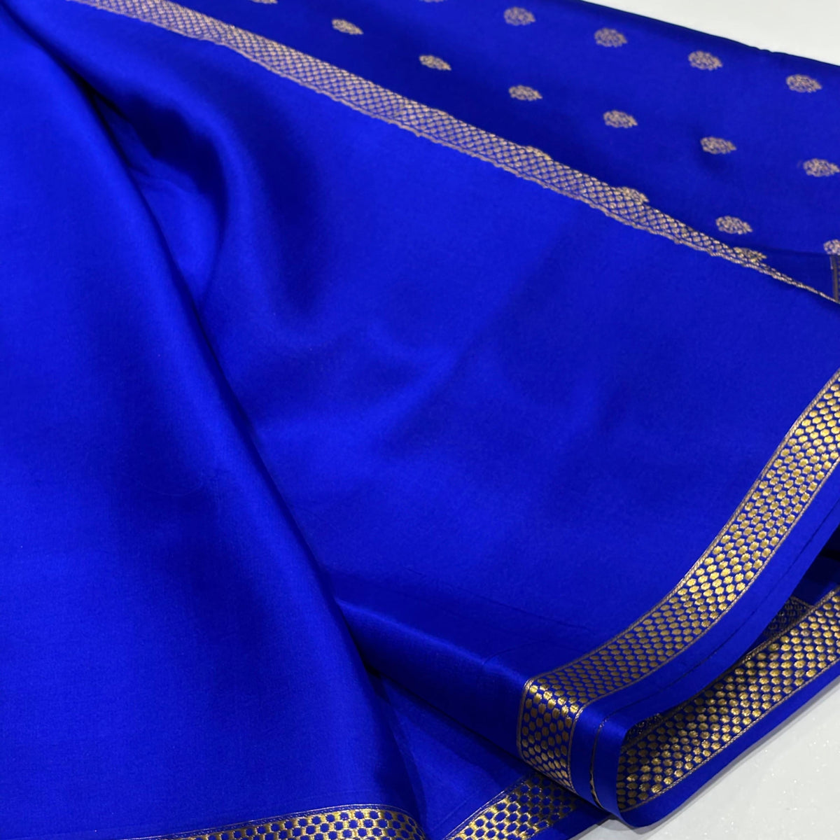 Pure Mysore Crepe Silk Saree