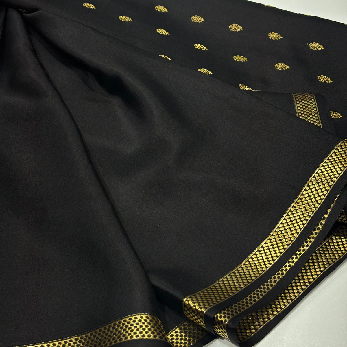 Pure Mysore Crepe Silk Saree