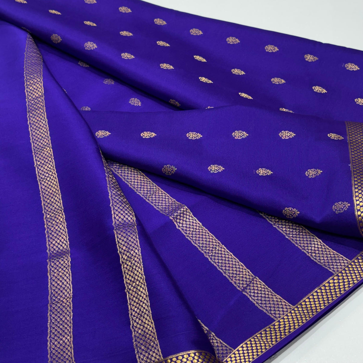 Pure Mysore Crepe Silk Saree