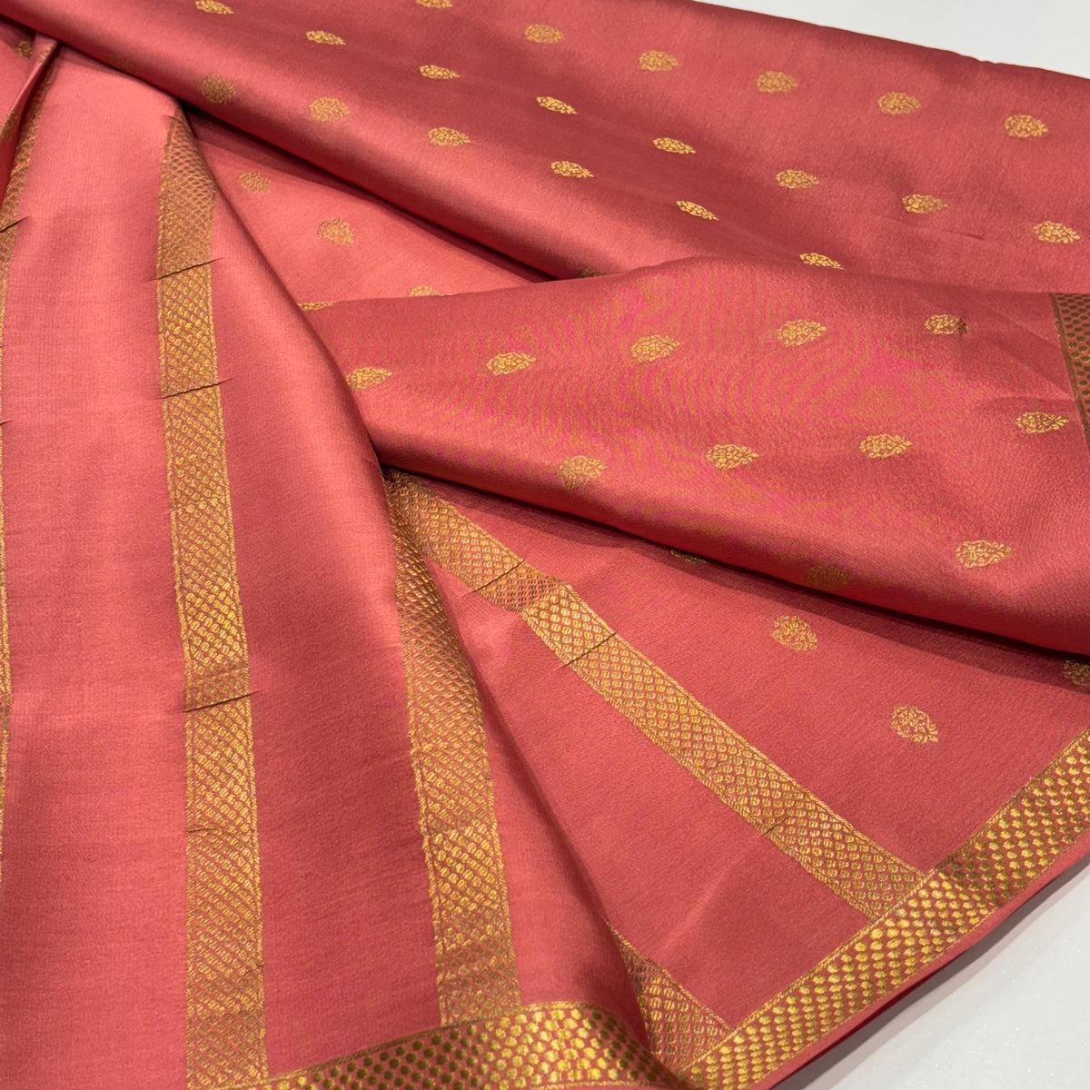 Pure Mysore Crepe Silk Saree