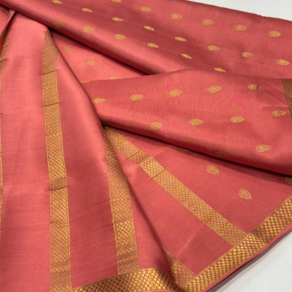Pure Mysore Crepe Silk Saree
