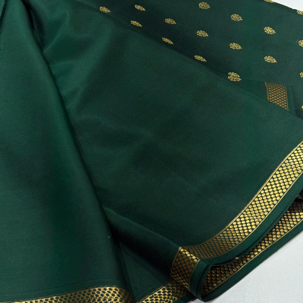 Pure Mysore Crepe Silk Saree