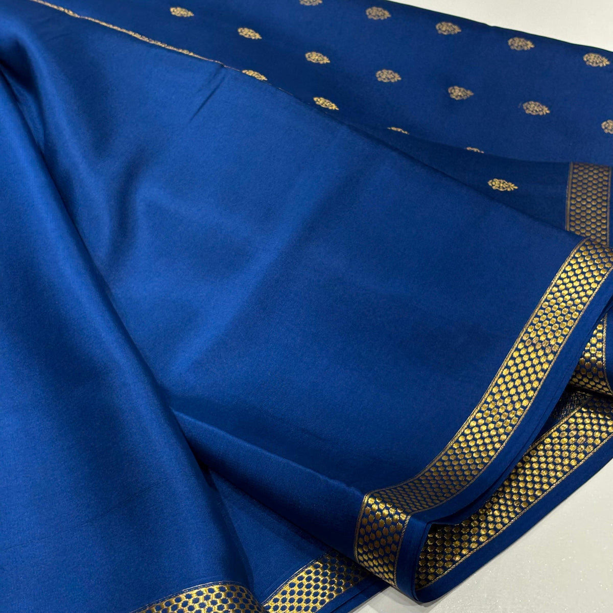 Pure Mysore Crepe Silk Saree