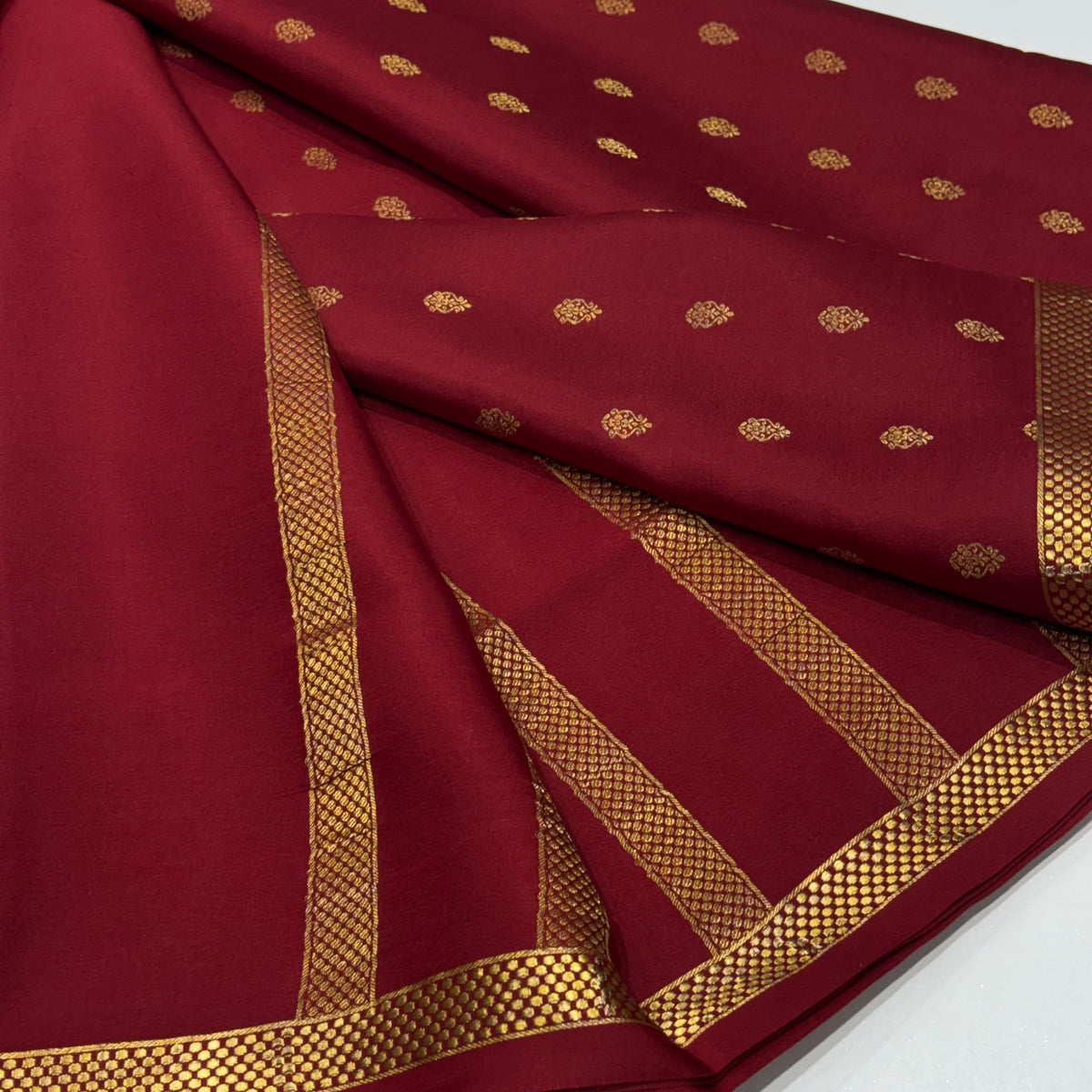 Pure Mysore Crepe Silk Saree