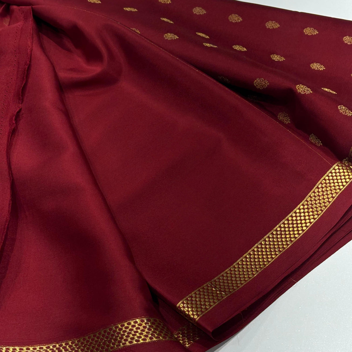 Pure Mysore Crepe Silk Saree