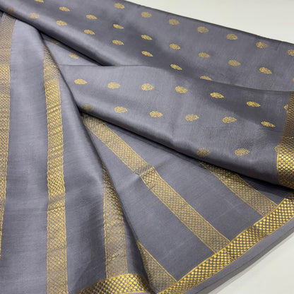 Pure Mysore Crepe Silk Saree