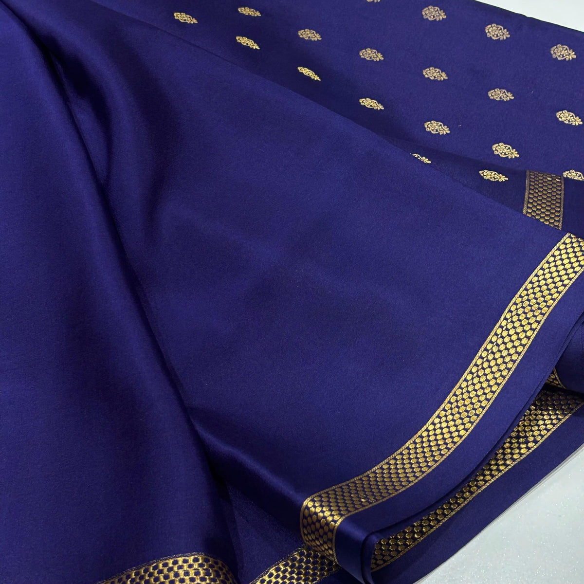 Pure Mysore Crepe Silk Saree