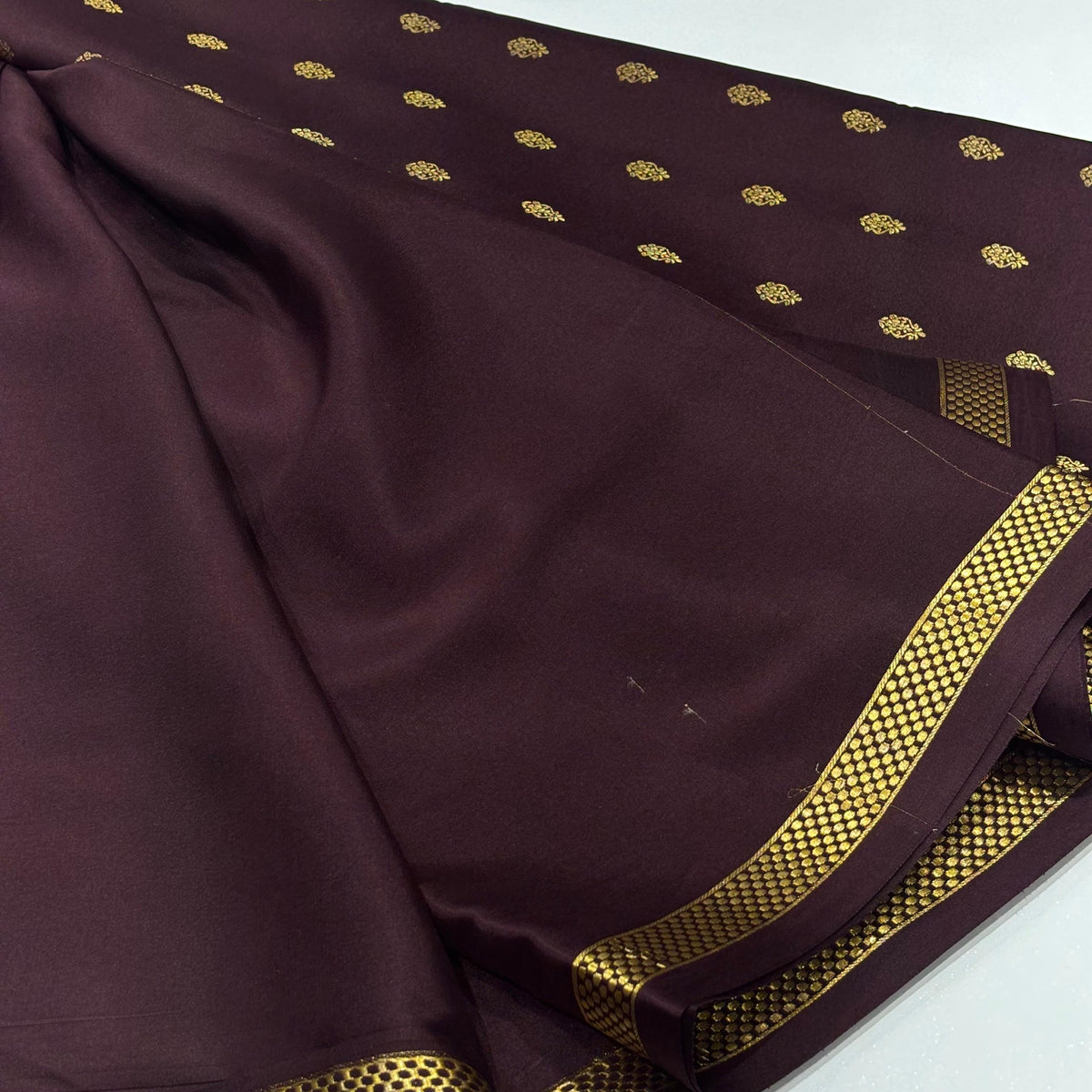 Pure Mysore Crepe Silk Saree