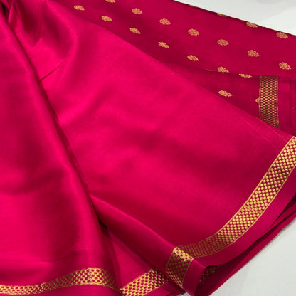 Pure Mysore Crepe Silk Saree