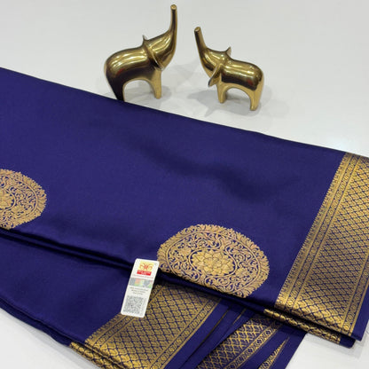 Pure Mysore Crepe Silk Saree