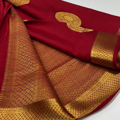 Pure Mysore Crepe Silk Saree