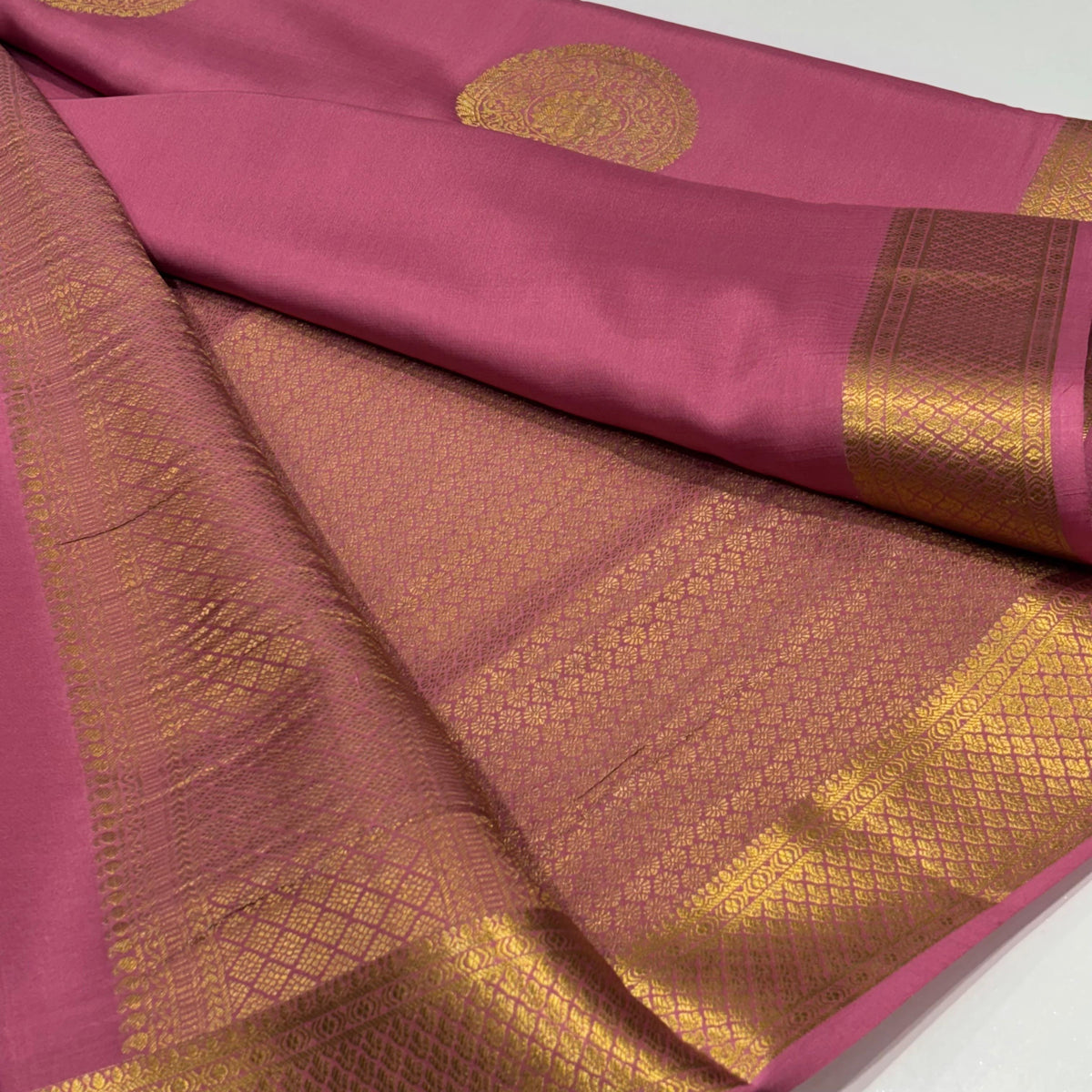Pure Mysore Crepe Silk Saree