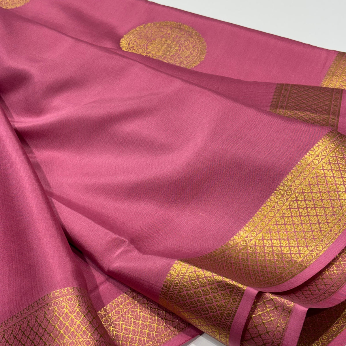 Pure Mysore Crepe Silk Saree