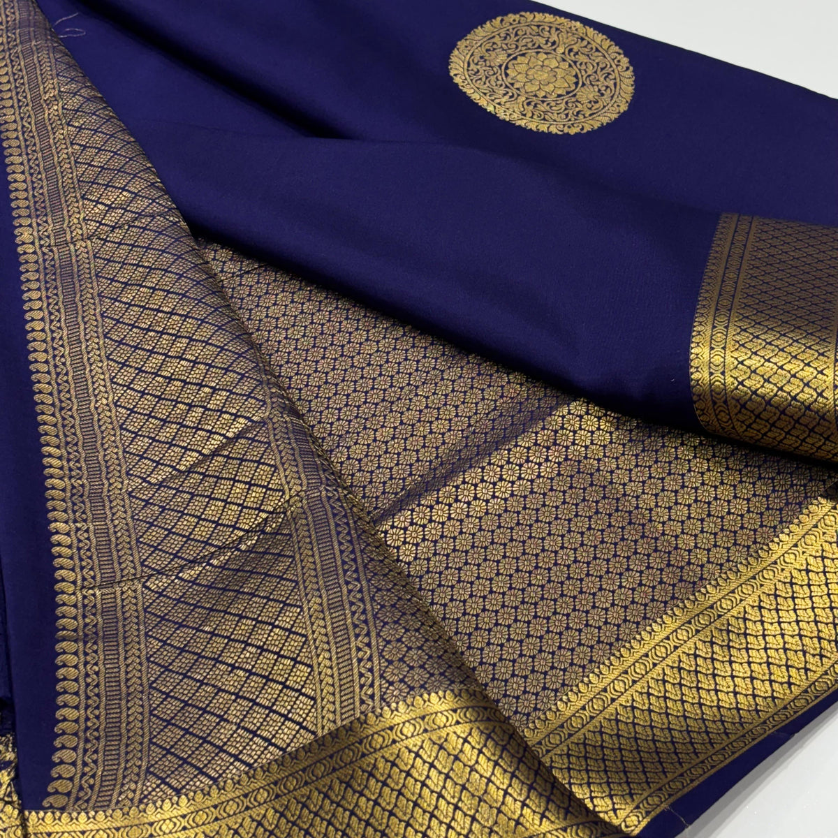 Pure Mysore Crepe Silk Saree