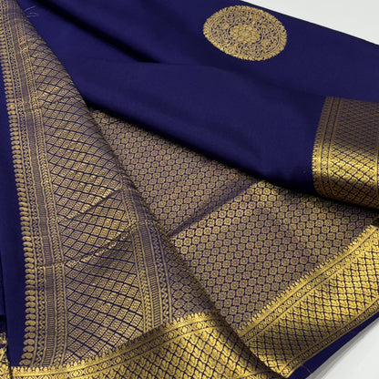 Pure Mysore Crepe Silk Saree
