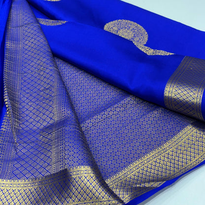 Pure Mysore Crepe Silk Saree