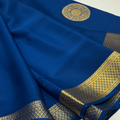 Pure Mysore Crepe Silk Saree