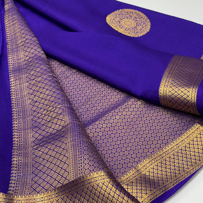 Pure Mysore Crepe Silk Saree
