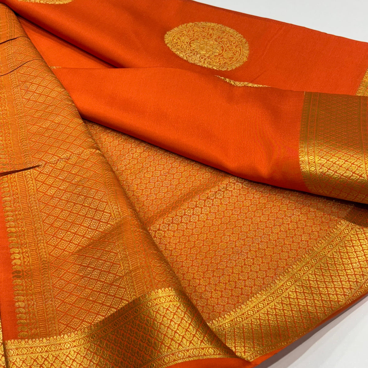 Pure Mysore Crepe Silk Saree