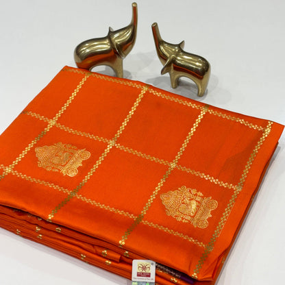 Pure Mysore Crepe Silk Saree