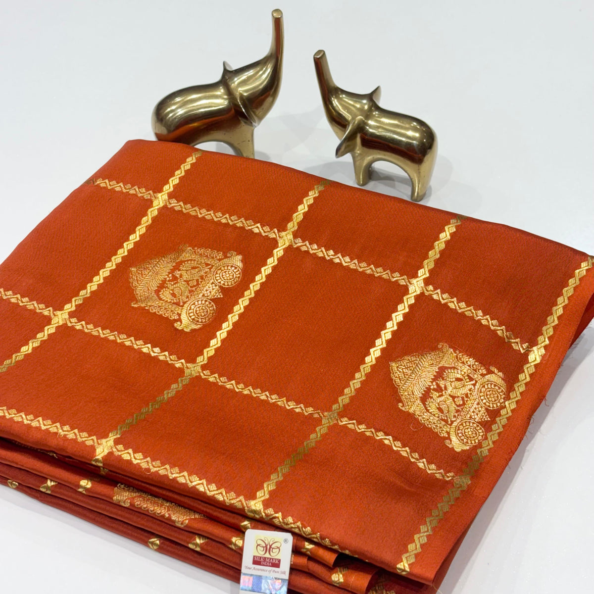 Pure Mysore Crepe Silk Saree