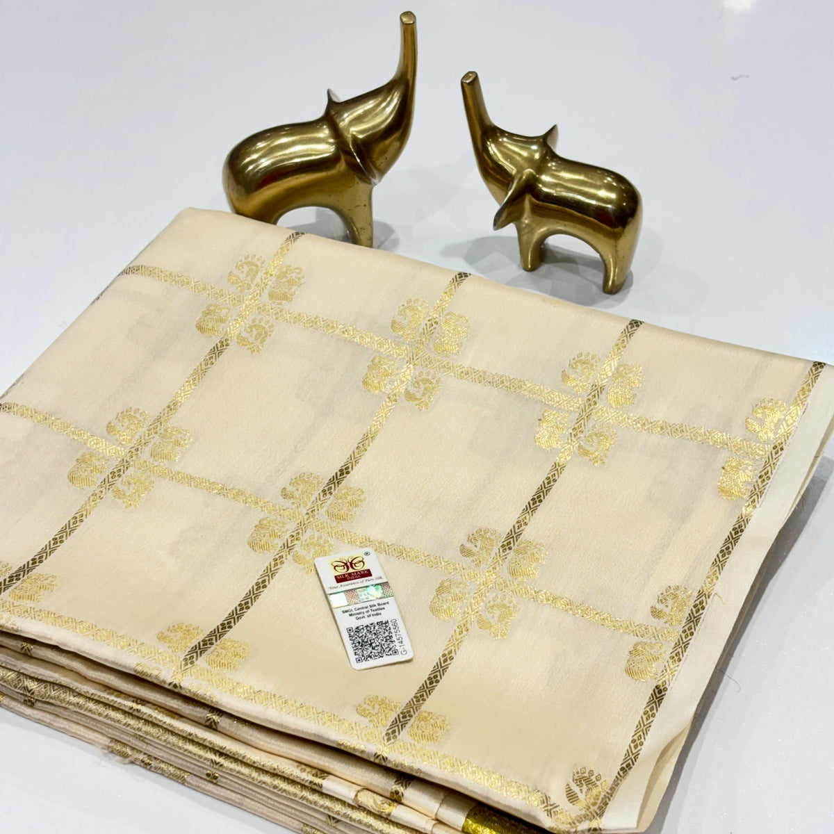Pure Mysore Crepe Silk Saree