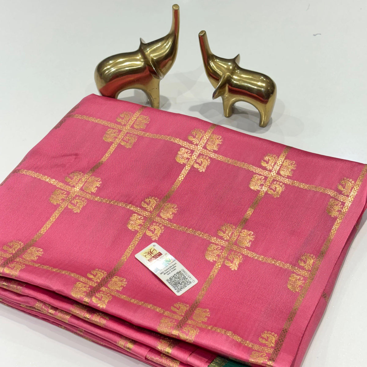 Pure Mysore Crepe Silk Saree