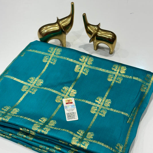 Pure Mysore Crepe Silk Saree