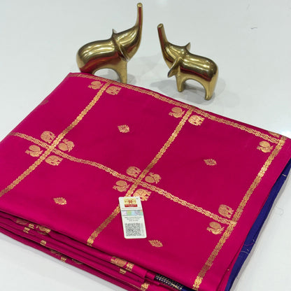 Pure Mysore Crepe Silk Saree