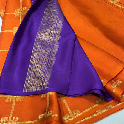 Pure Mysore Crepe Silk Saree