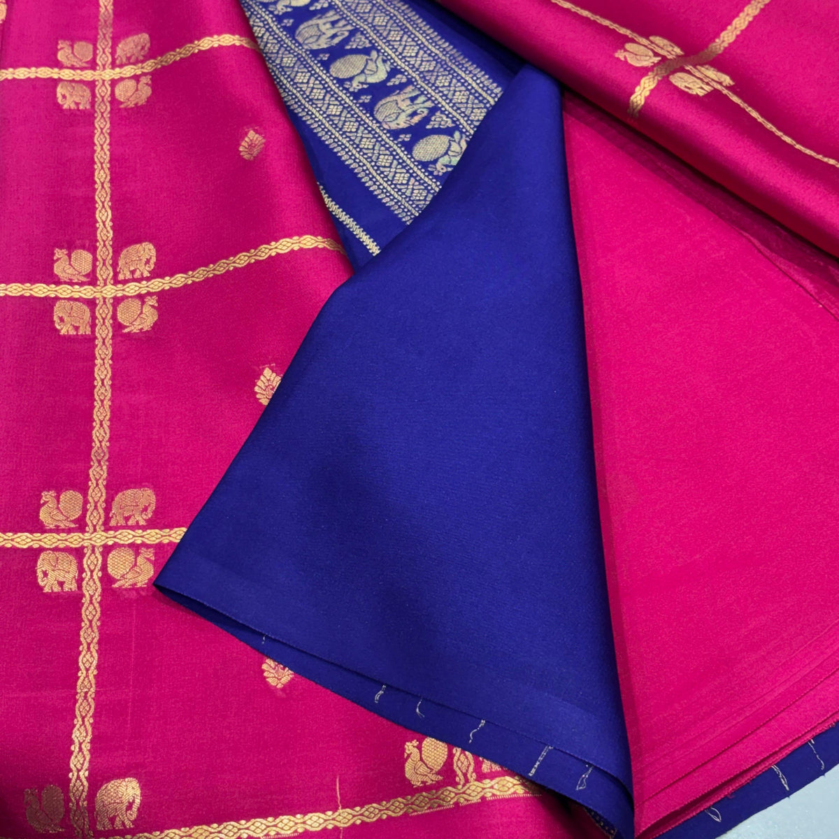 Pure Mysore Crepe Silk Saree