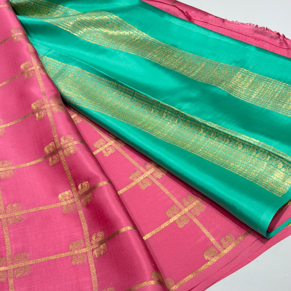 Pure Mysore Crepe Silk Saree