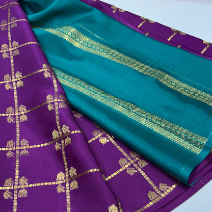 Pure Mysore Crepe Silk Saree