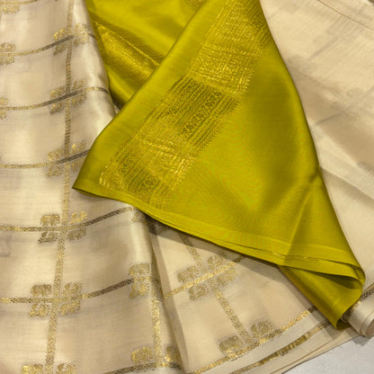 Pure Mysore Crepe Silk Saree