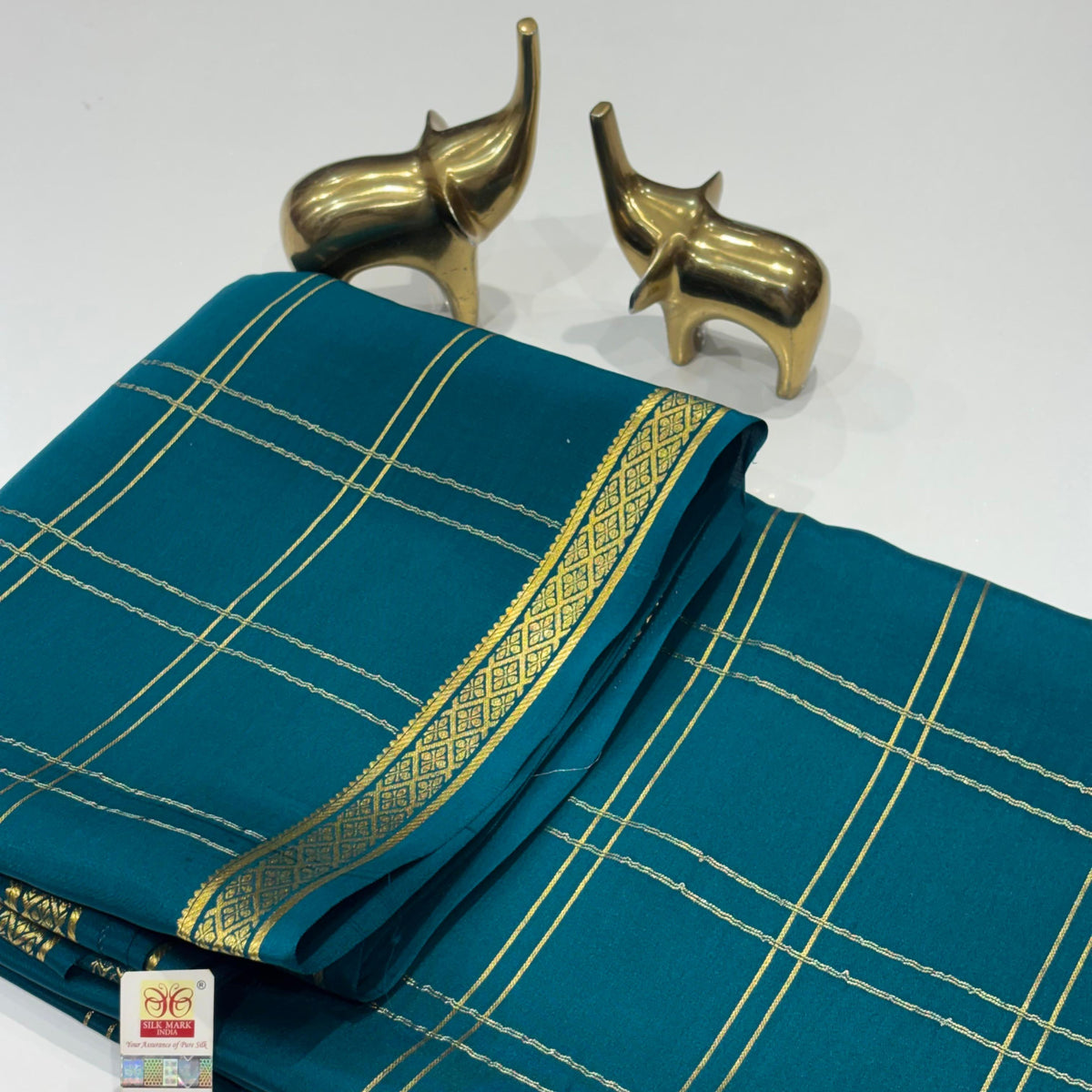 Pure Mysore Crepe Silk Saree