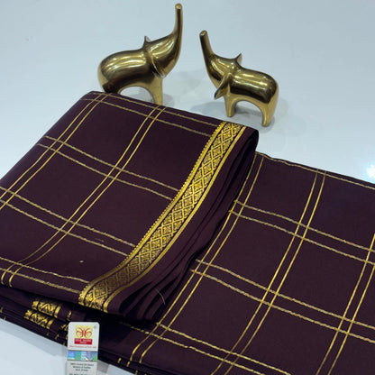 Pure Mysore Crepe Silk Saree