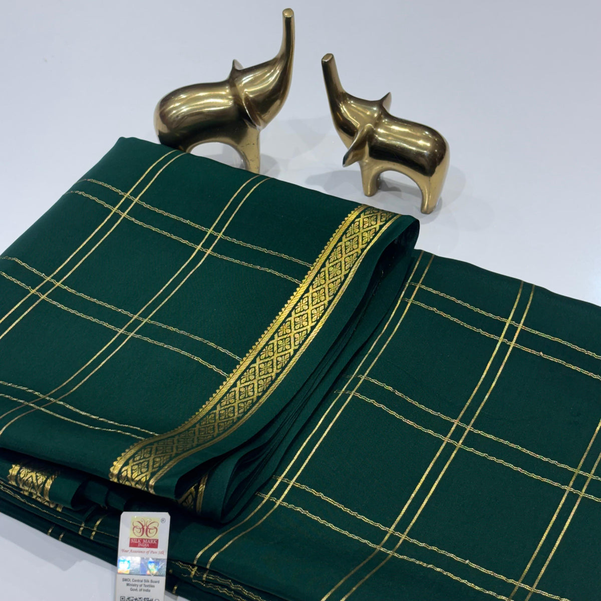 Pure Mysore Crepe Silk Saree