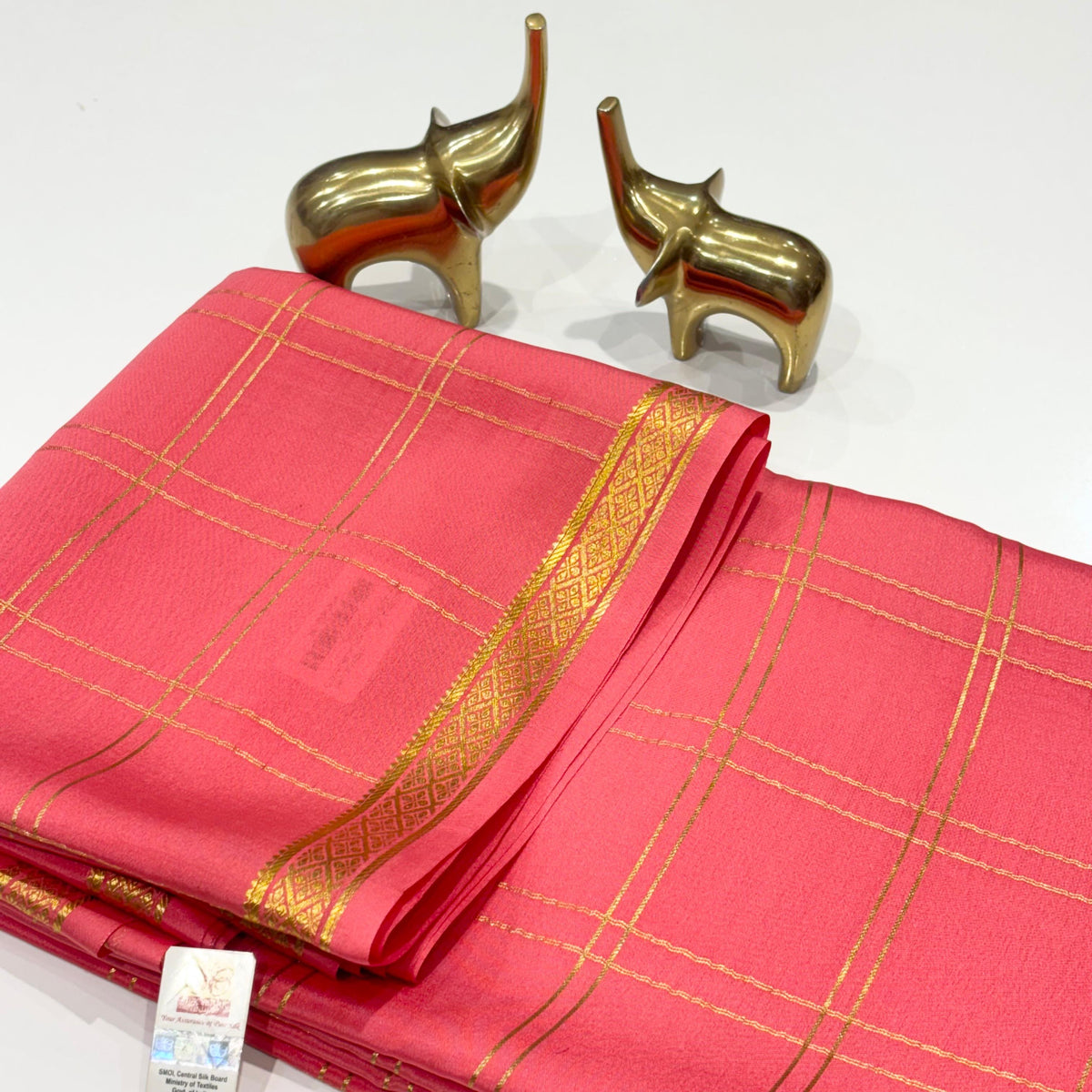 Pure Mysore Crepe Silk Saree
