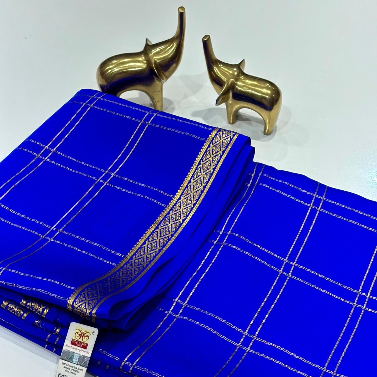 Pure Mysore Crepe Silk Saree