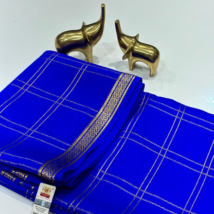 Pure Mysore Crepe Silk Saree
