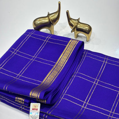Pure Mysore Crepe Silk Saree